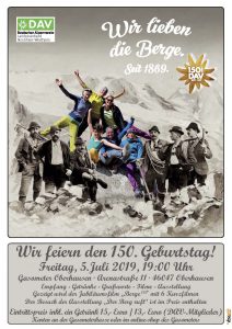 150 Jahre DAV - gefeiert in NRW @ Gasometer Oberhausen | Oberhausen | Nordrhein-Westfalen | Deutschland